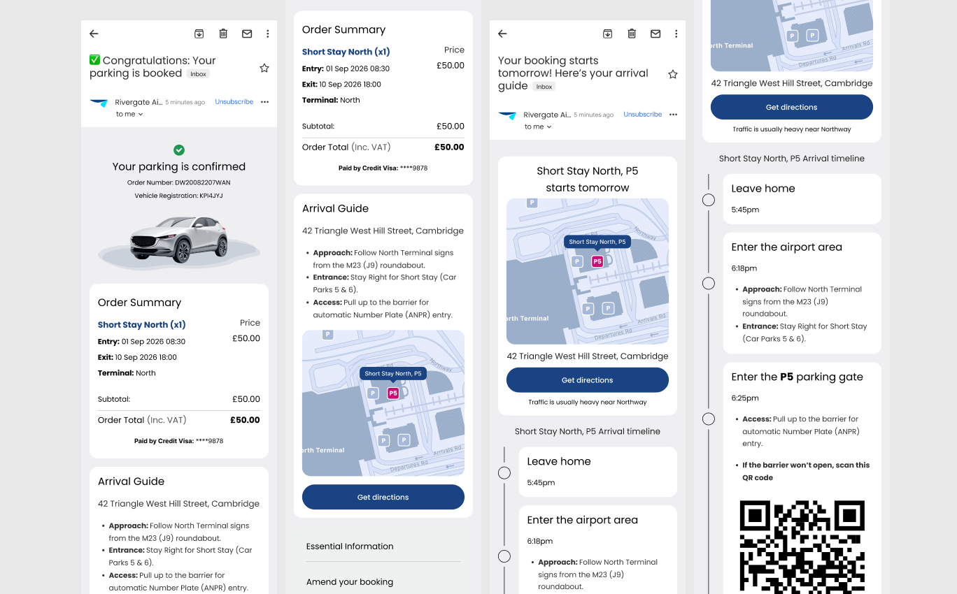 Parking Booking Experience