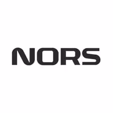 NORS brand logo in bold black letters on a white background.