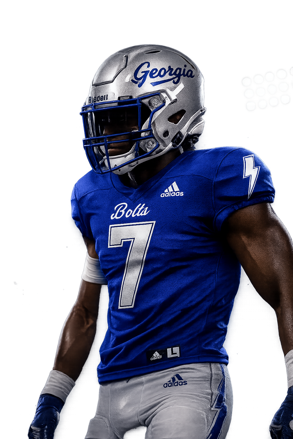 Georgia Bolts football player