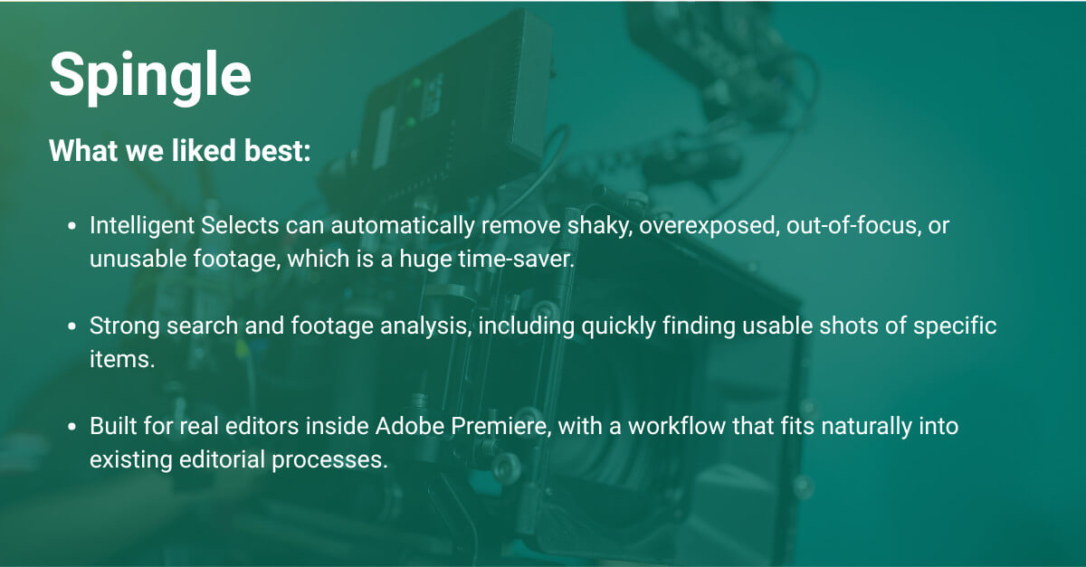 Eddie AI: AI video editor features for logging footage, metadata, rough cuts and story-based edits from prompts.