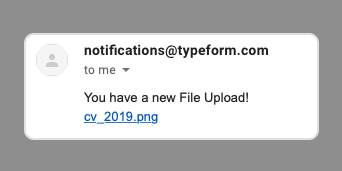 notification