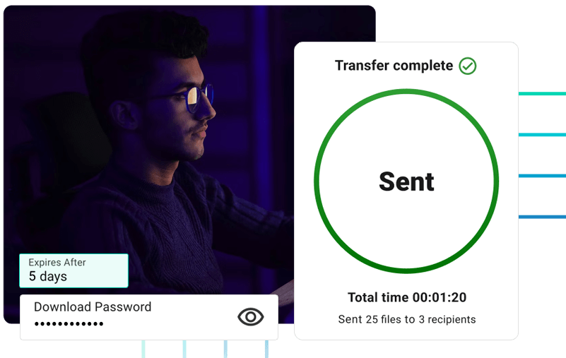 MASV secure file transfer service