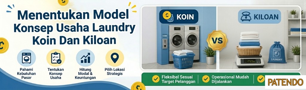 Menentukan Model Konsep Usaha Laundry Koin Dan Kiloan