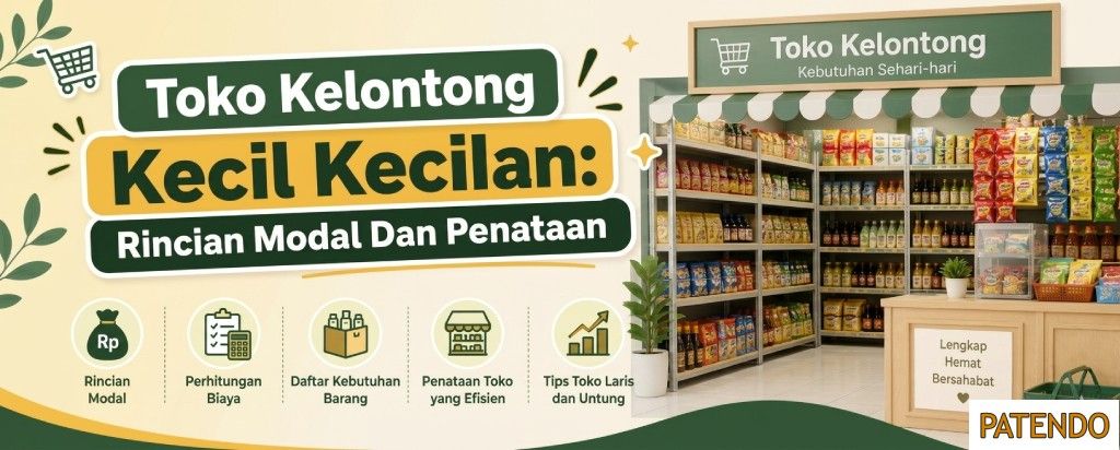 Toko Kelontong Kecil Kecilan: Rincian Modal Dan Penataan