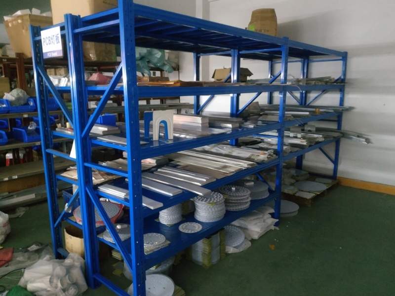 MCFION warehouse, packing area