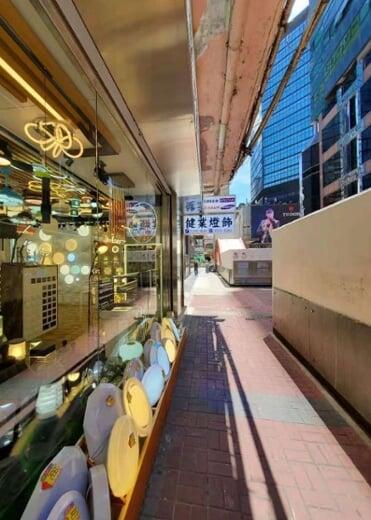 Hong Kong showroom, display wall 2