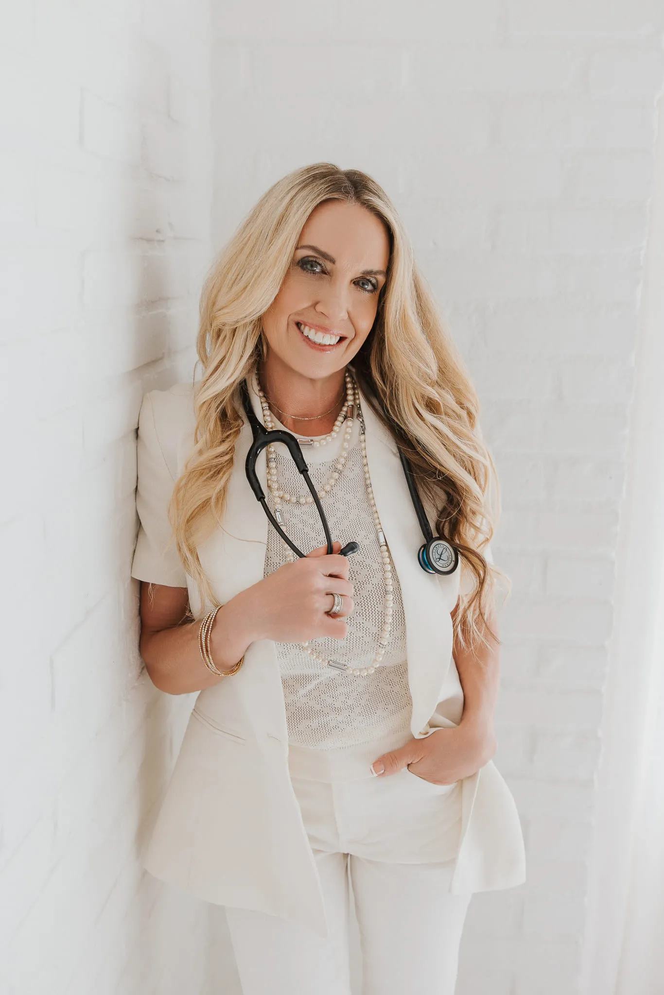Practitioner with stethoscope at 208 Regen & Aesthetics representing The Artistry