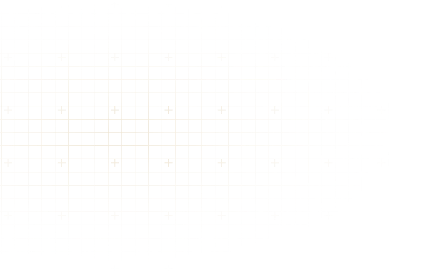 Abstract pattern of golden and white squares forming a grid with a curved edge on a transparent background.