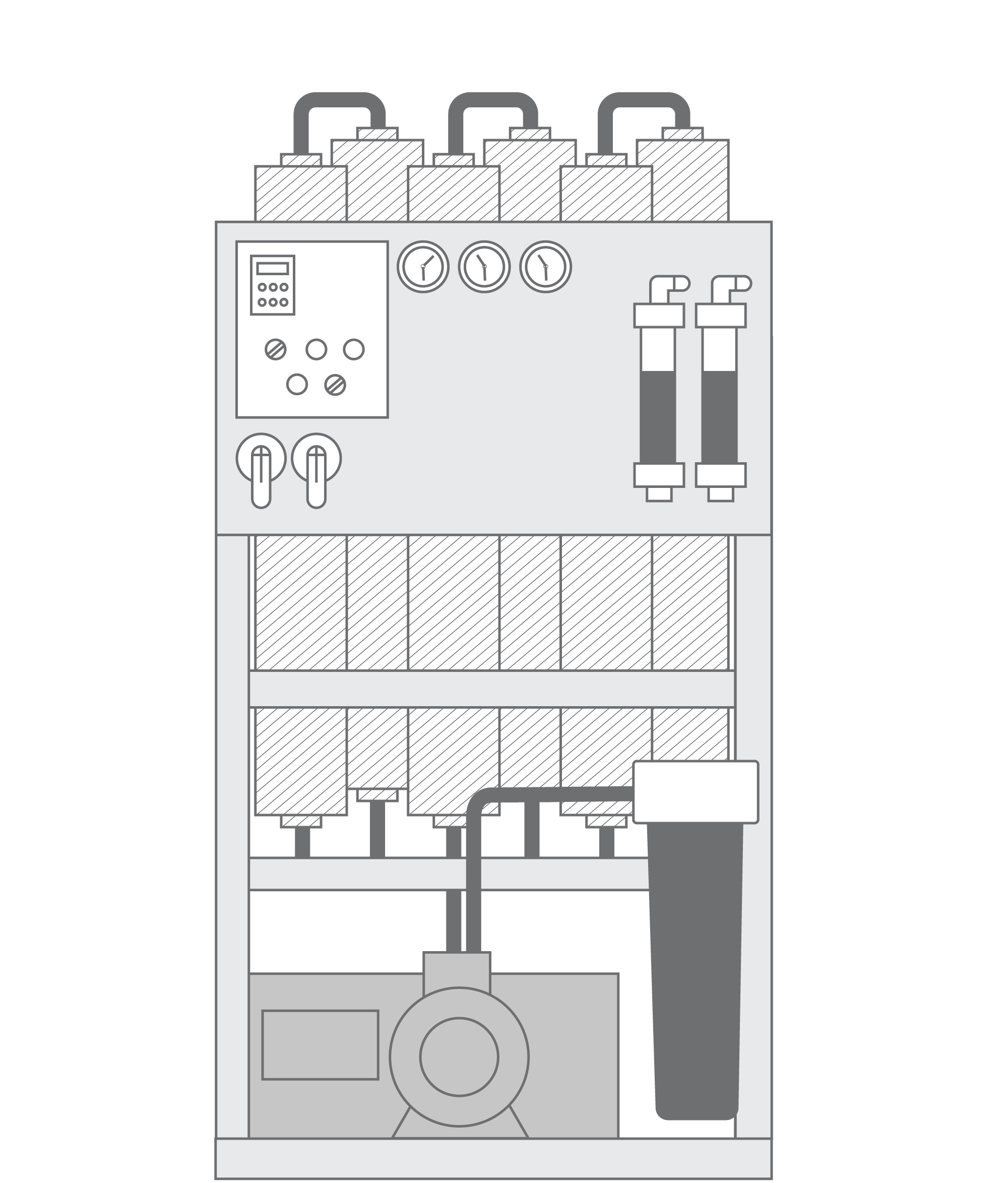 CITOR AVRO 9000SS brackish water reverse osmosis desalination system