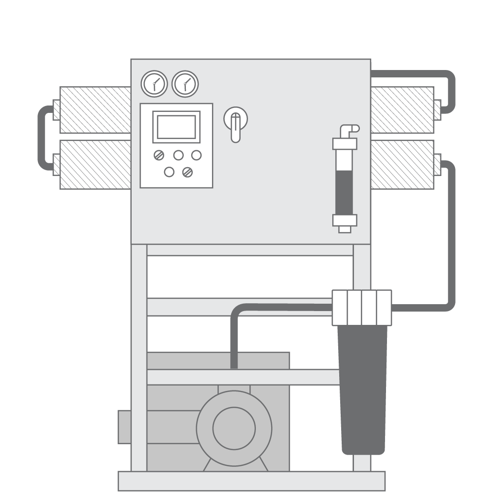 CITOR Model 10TSA seawater reverse osmosis desalination system
