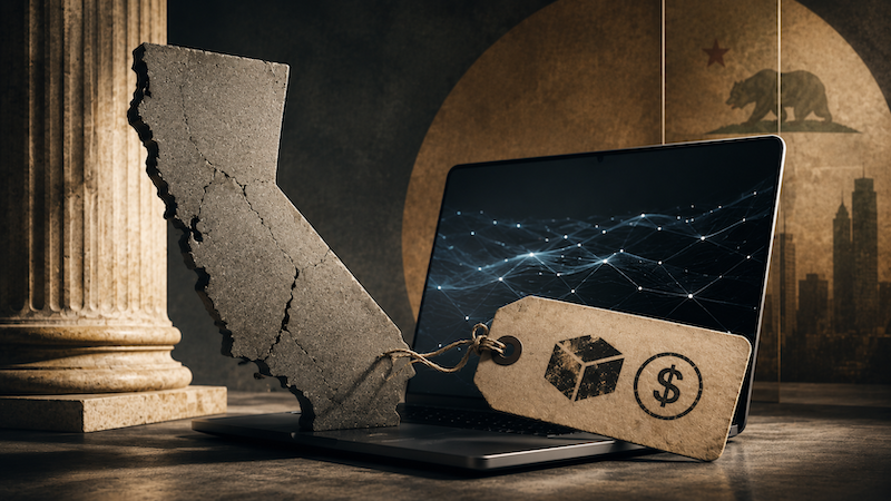 California Is Now Treating Software as Taxable "Tangible Personal Property"