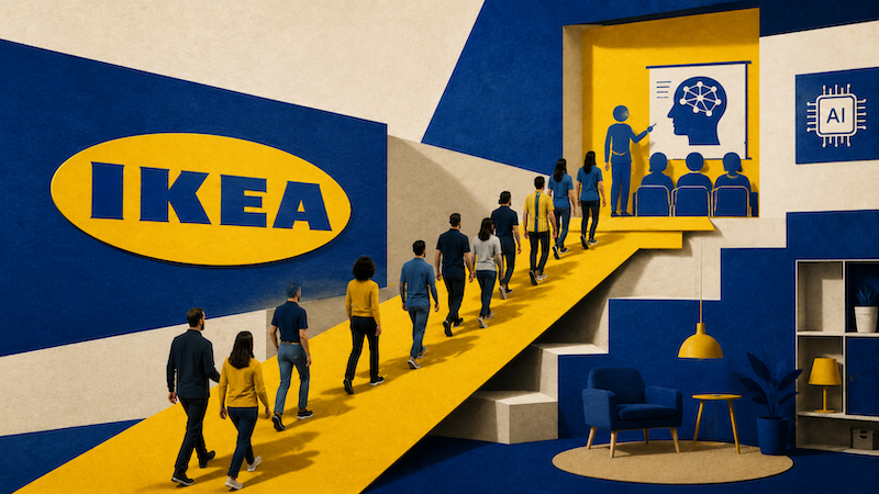 IKEA Really Did Retrain 8,500 Workers Instead of Firing Them. The Reason It Worked Wasn't the AI.