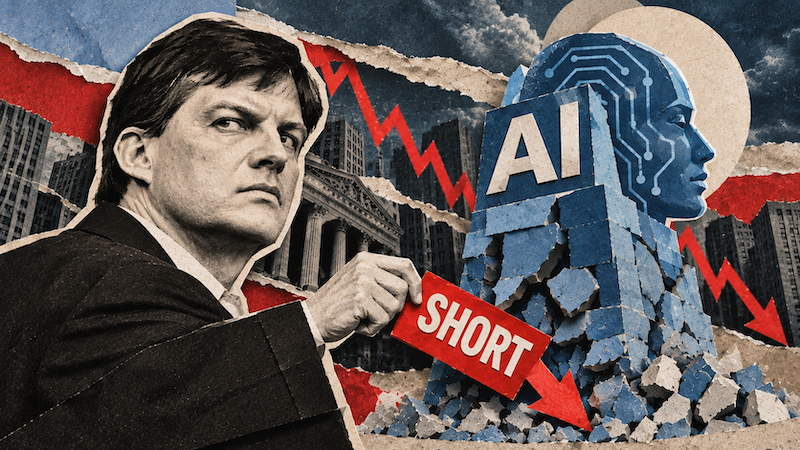 Michael Burry Called the 2008 Crash. Now He's Shorting the AI Safety Story.