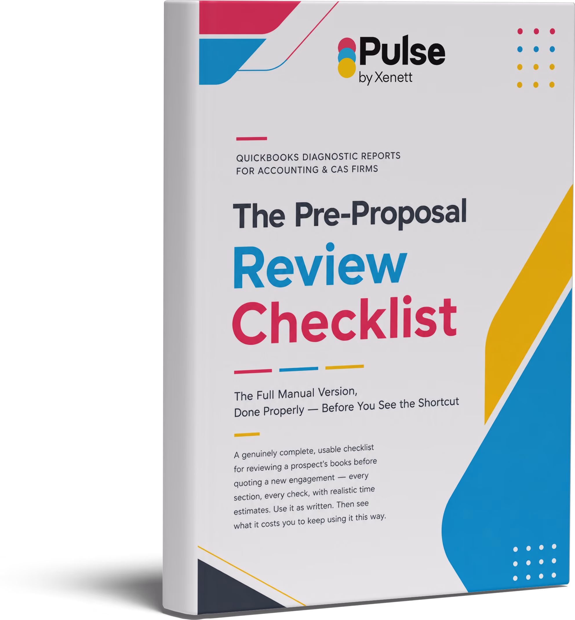 Pre-Proposal Review Checklist cover