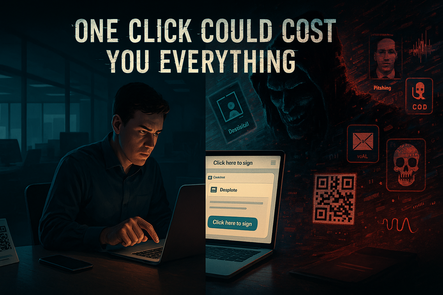 One Click Could Cost You Everything – Even Your Smartest Employee Might Be the Biggest Security Risk!