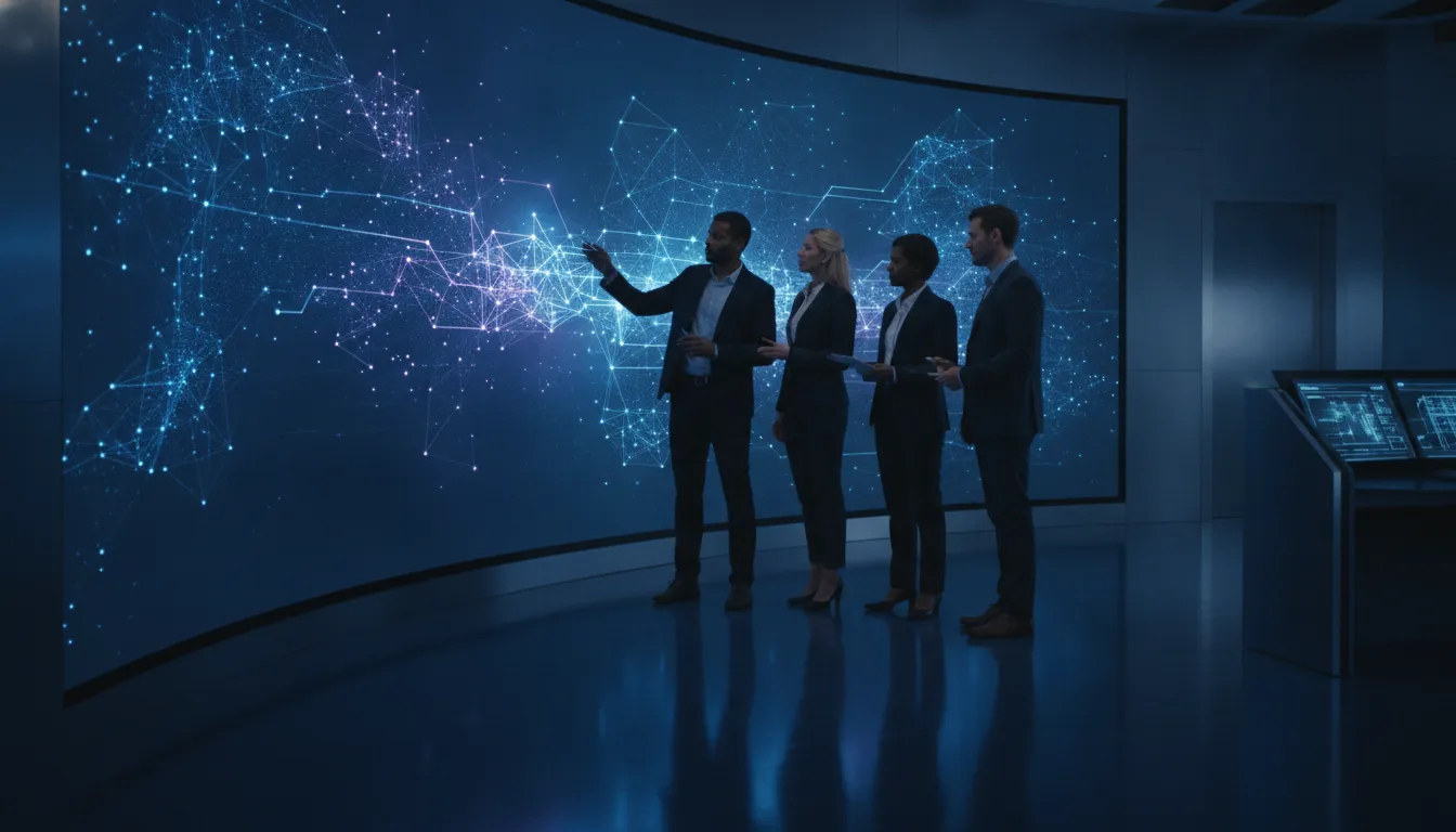 Enterprise security team evaluating cyber exposure across connected systems