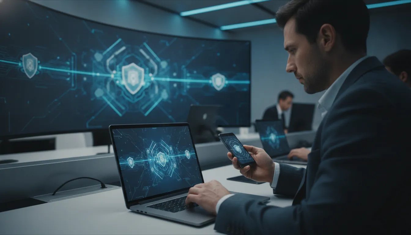 Enterprise security engineer assessing a mobile application on connected devices