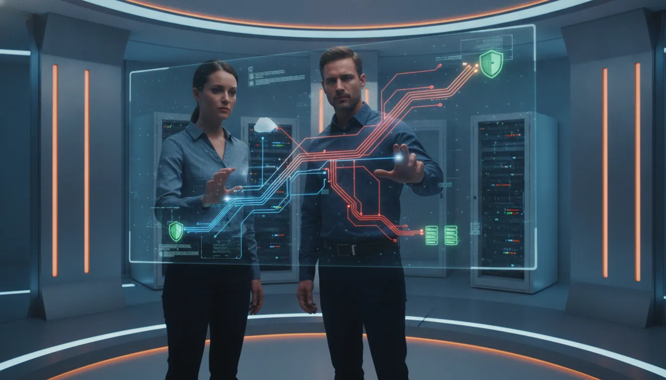 Security team tracing threat intelligence to enterprise assets