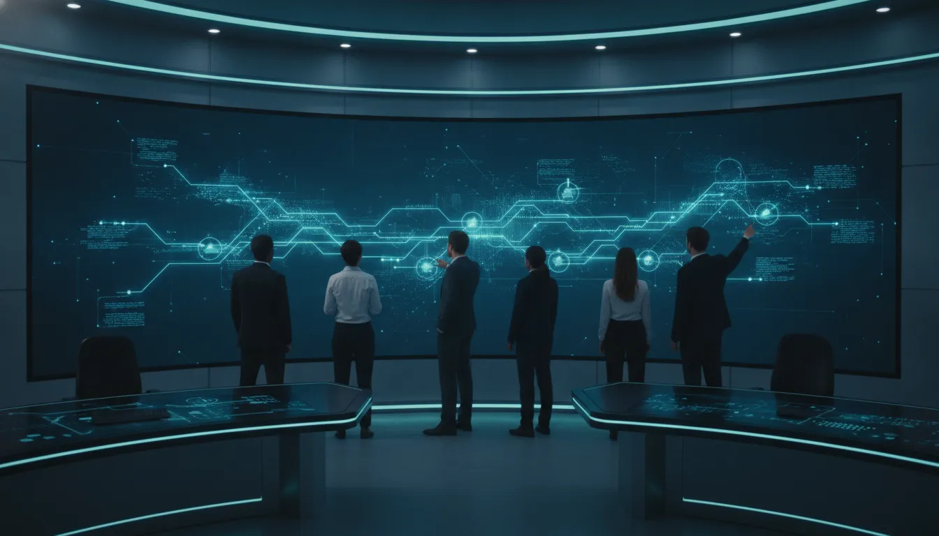 Enterprise security team reviewing vulnerability assessment coverage
