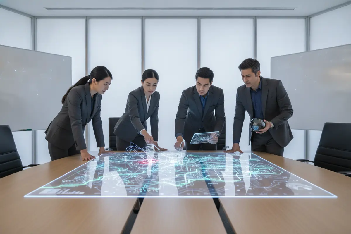 Security team mapping intelligence, asset exposure, validation, and remediation steps