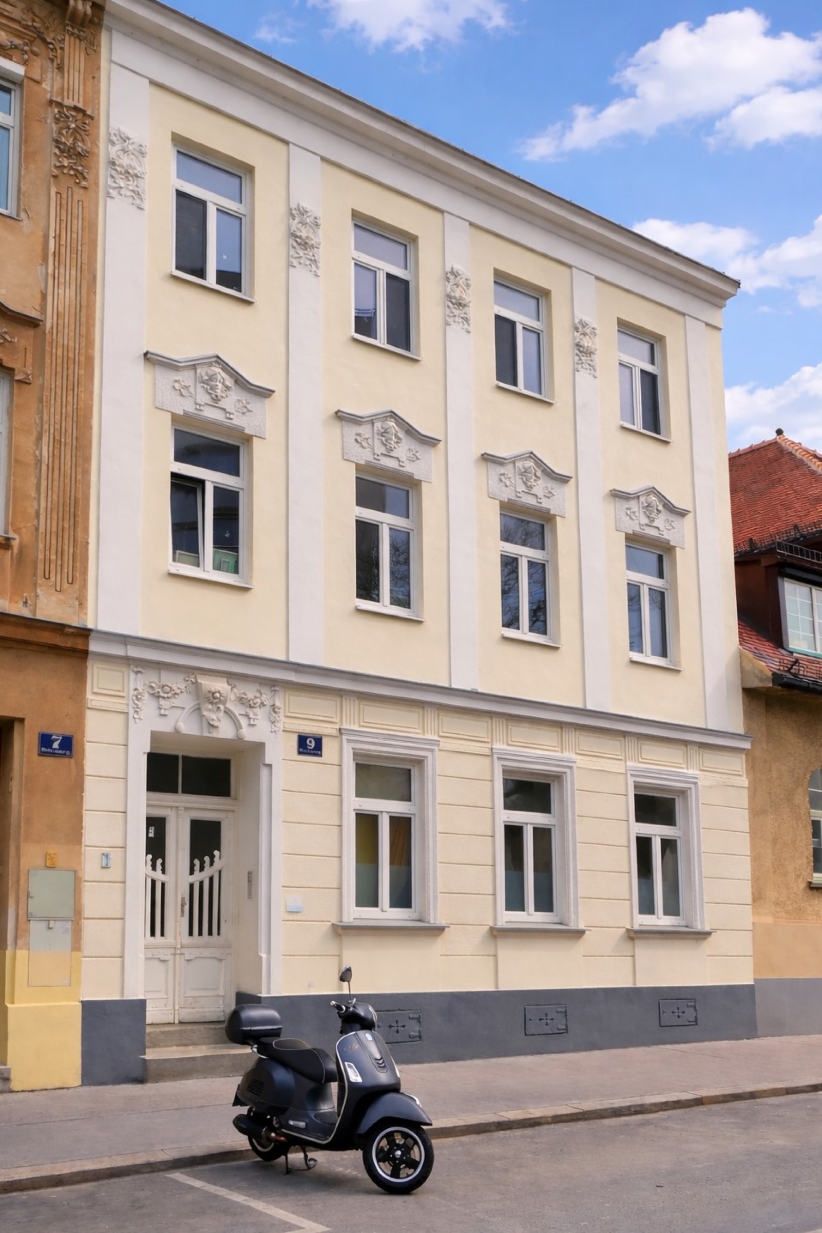 Meissauergasse 9 – Fassade