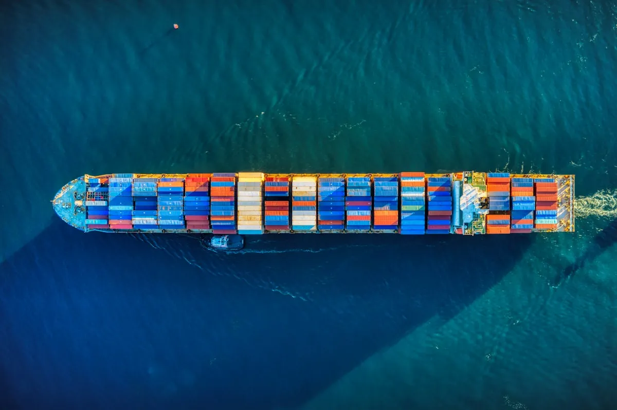 aerial view of boat on water. Photo by Venti Views on Unsplash