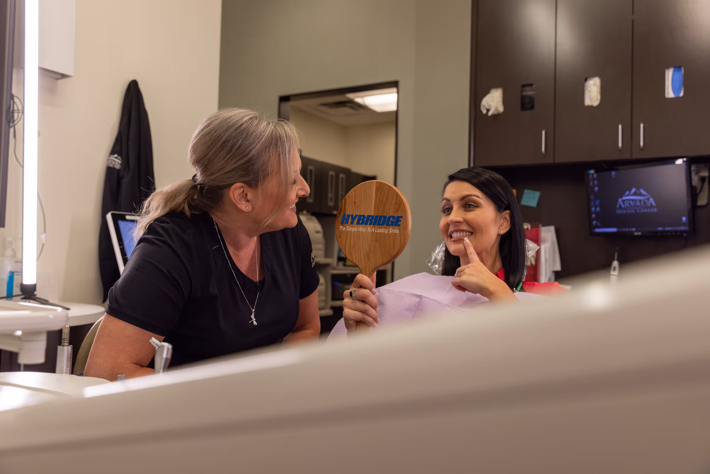 Tooth replacement patient at Arvada Dental Center & Implants in Arvada, CO