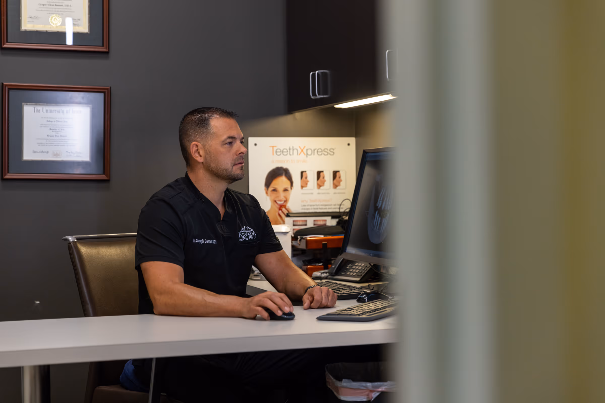 Dr. Gregory Bennett, Moderate IV Sedation Certified at Arvada Dental Center & Implants in Arvada, CO