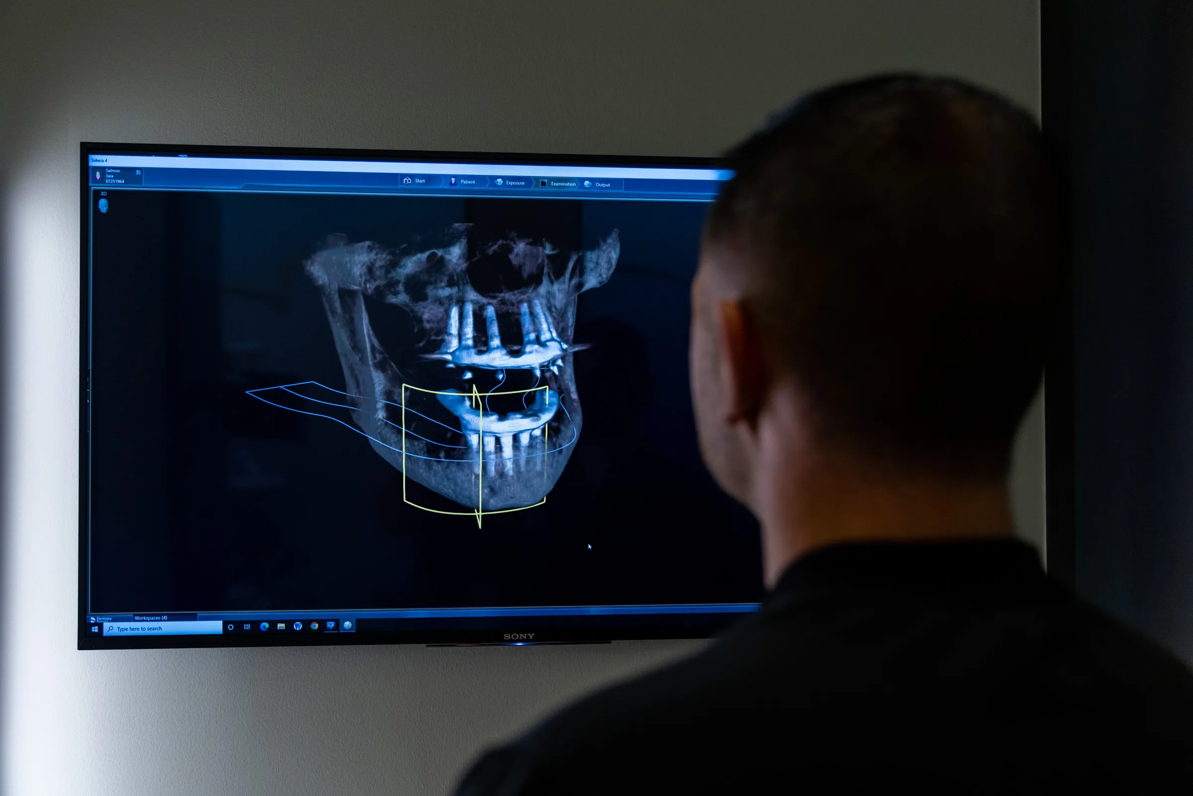 Dr. Bennett discussing All-On-X dental implants at Arvada Dental Center & Implants