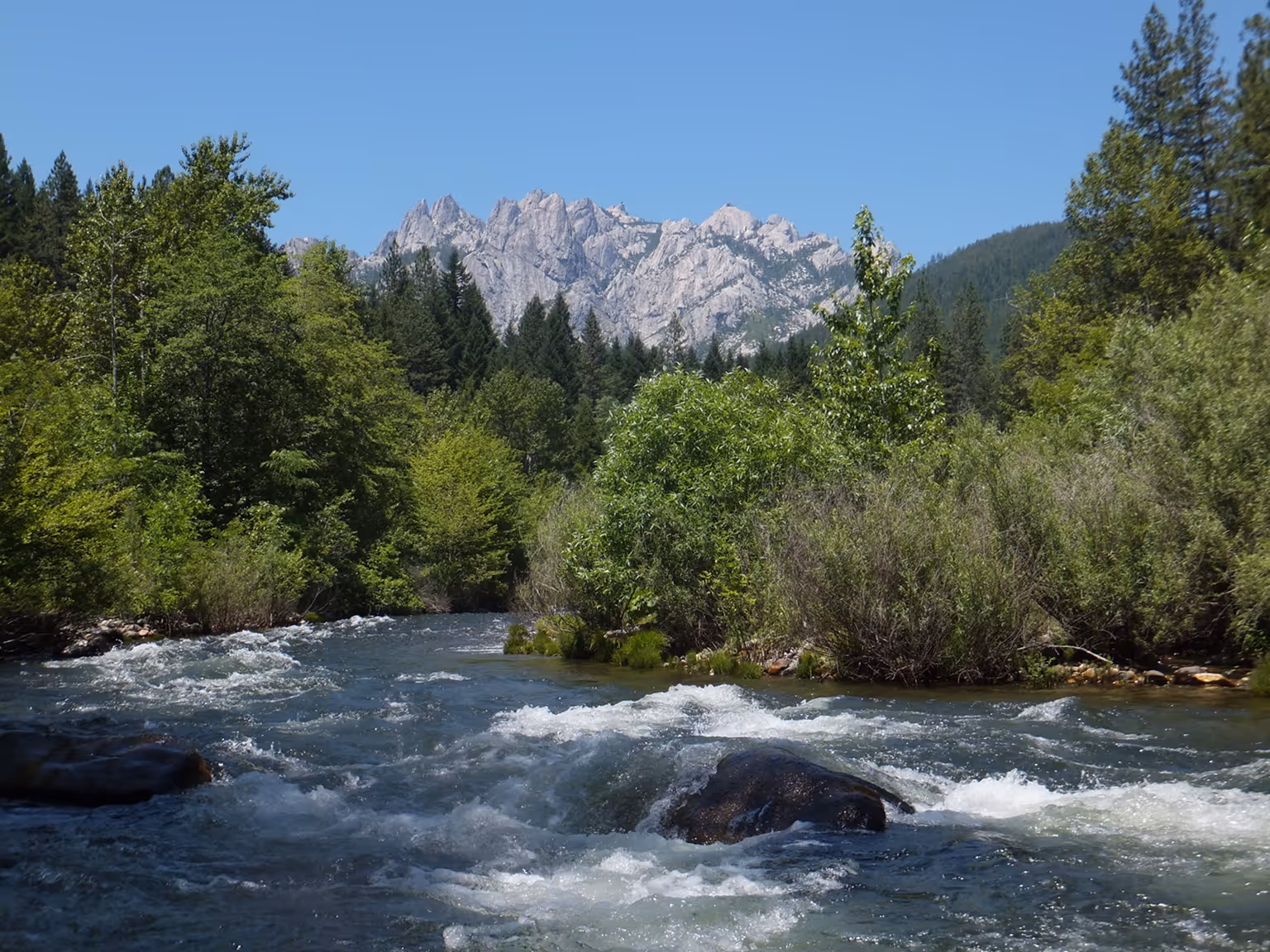 Upper Sacramento River in Dunsmuir