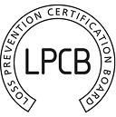 Circular logo of Loss Prevention Certification Board with LPCB initials in the center.