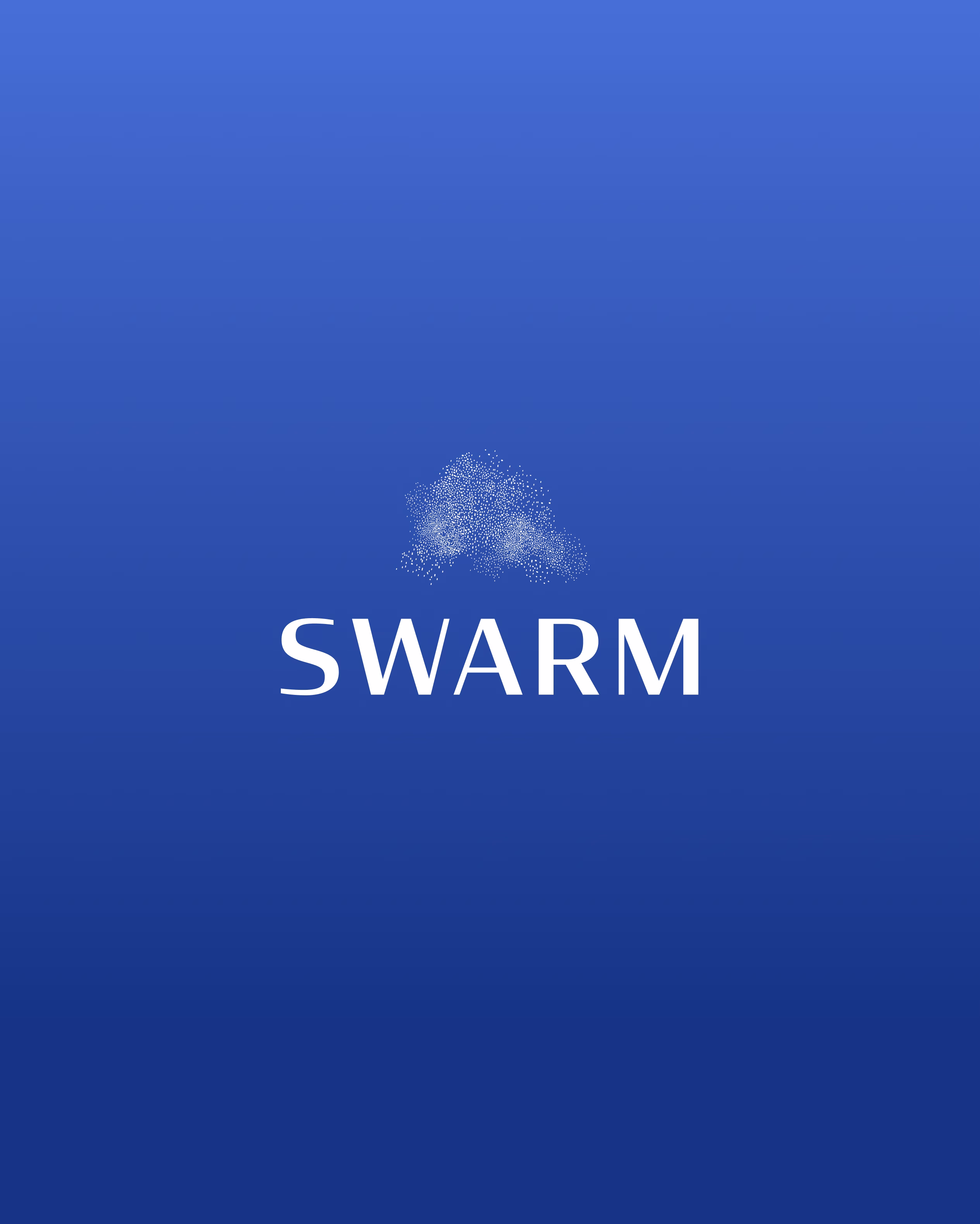 SWARM brand logo design by Hatypo Studio