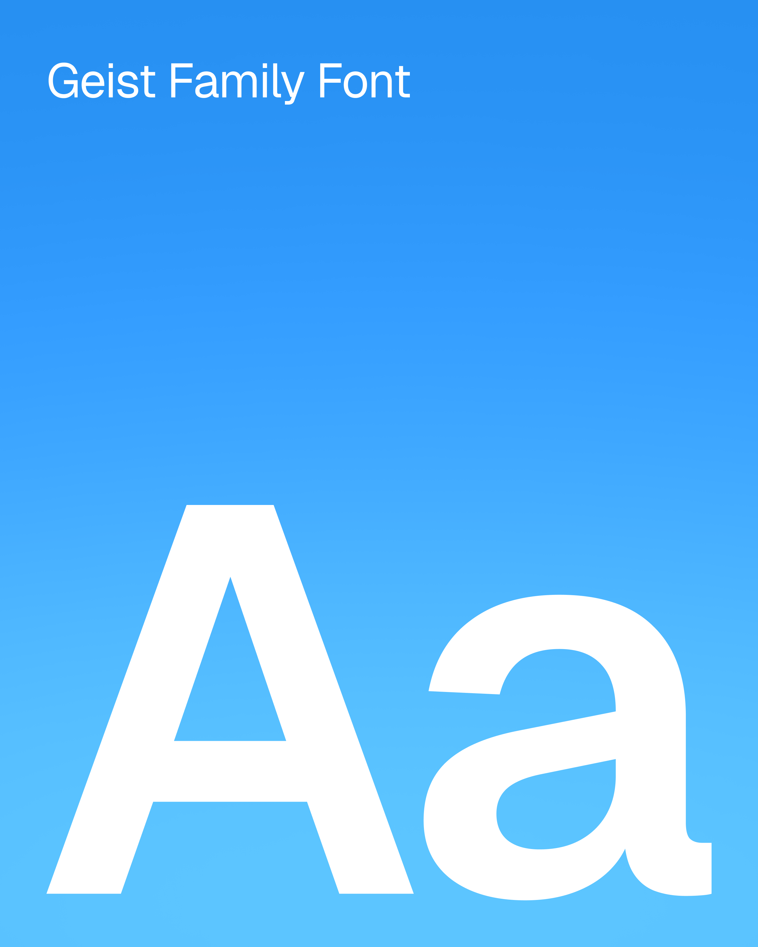 PointsPromos brand typography showing Geist typeface in white on blue background by Hatypo Studio
