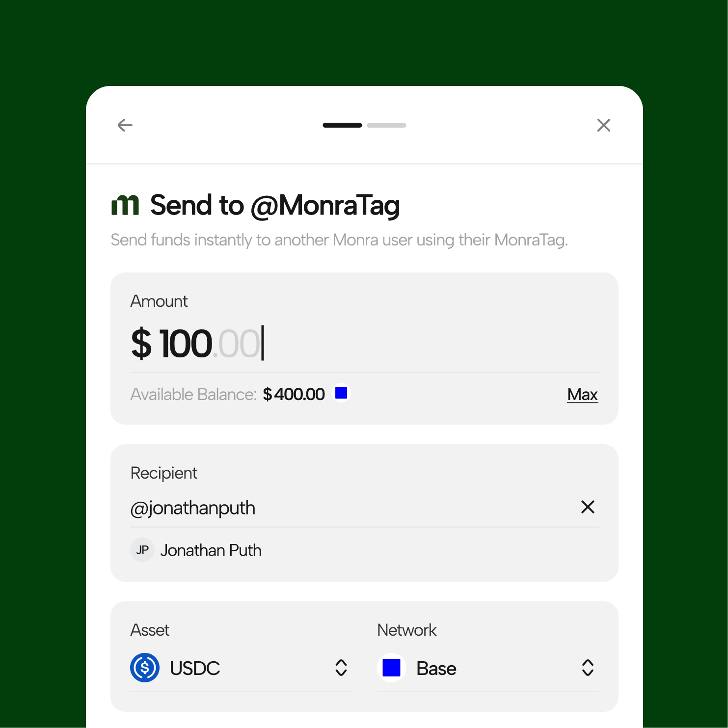 Monra dashboard UI/UX design showing financial dashboard with account balance and transaction history by Hatypo Studio