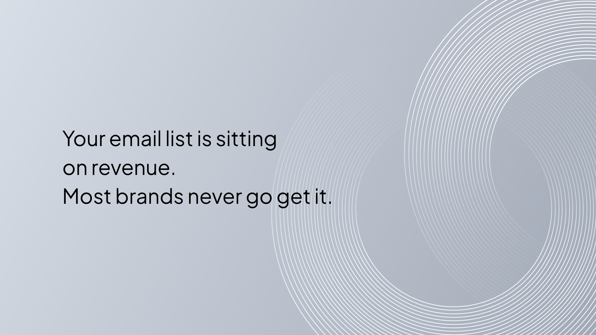 Email Is More Than a Retention Tool. It's a Revenue Machine. Here's the Difference.