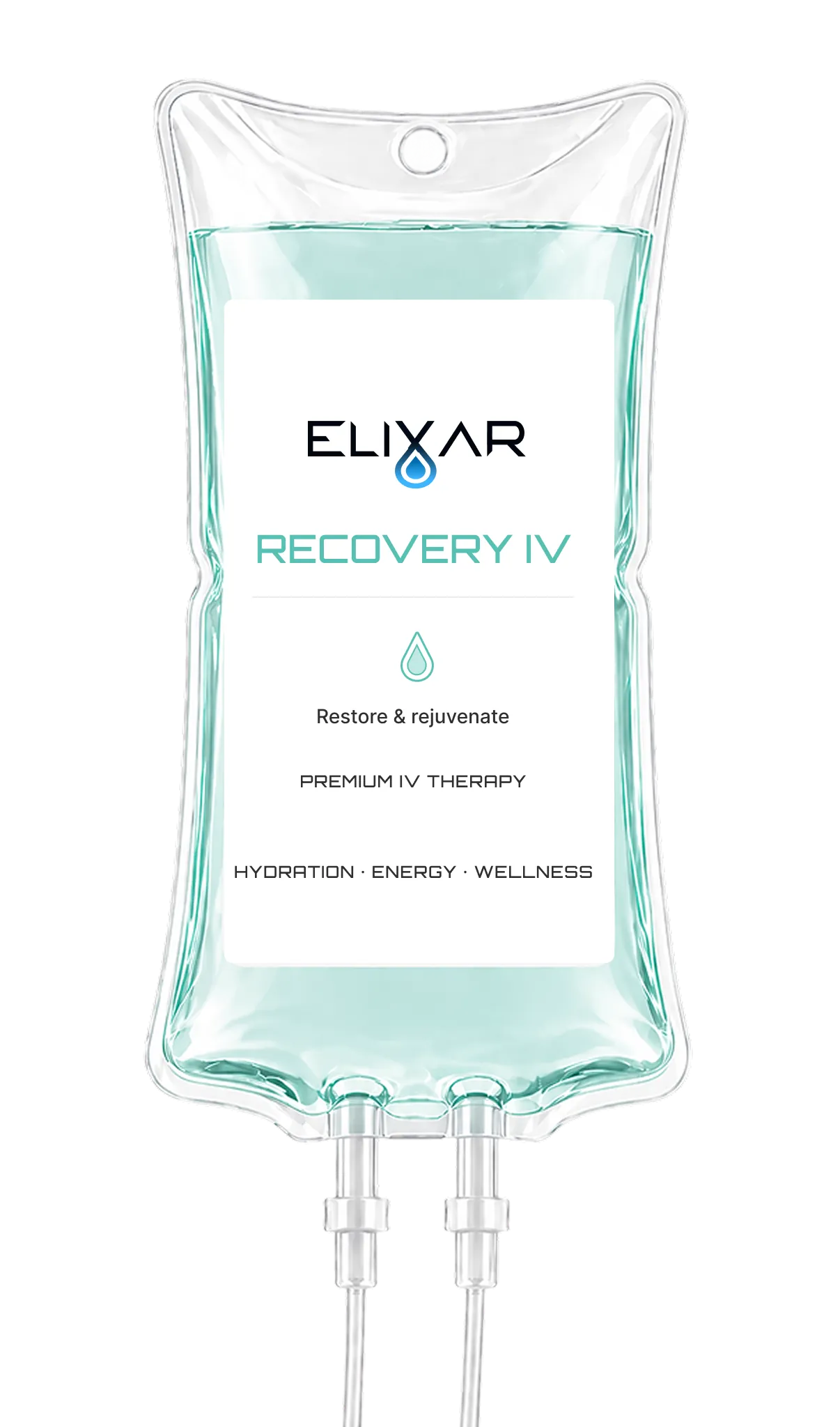 Recovery IV drip bag