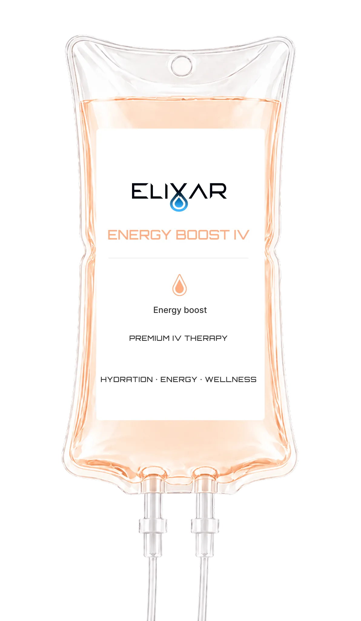 Energy Boost IV drip bag