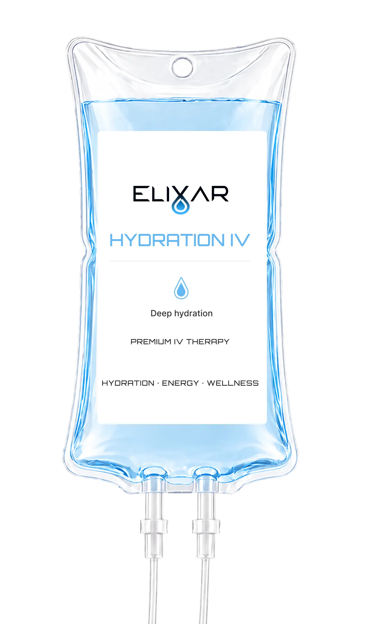 Hydration IV drip bag