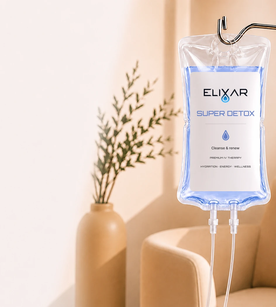 Super Detox IV drip bag for deep detoxification and liver support