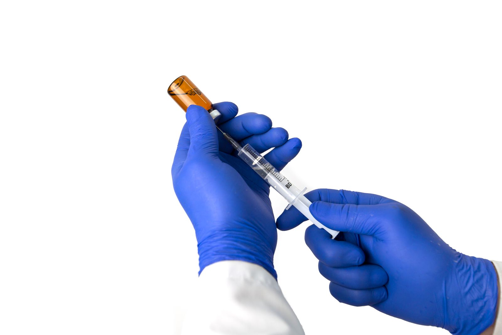 Clinician preparing a Profhilo bio-remodelling skin treatment for a patient at a London aesthetics clinic