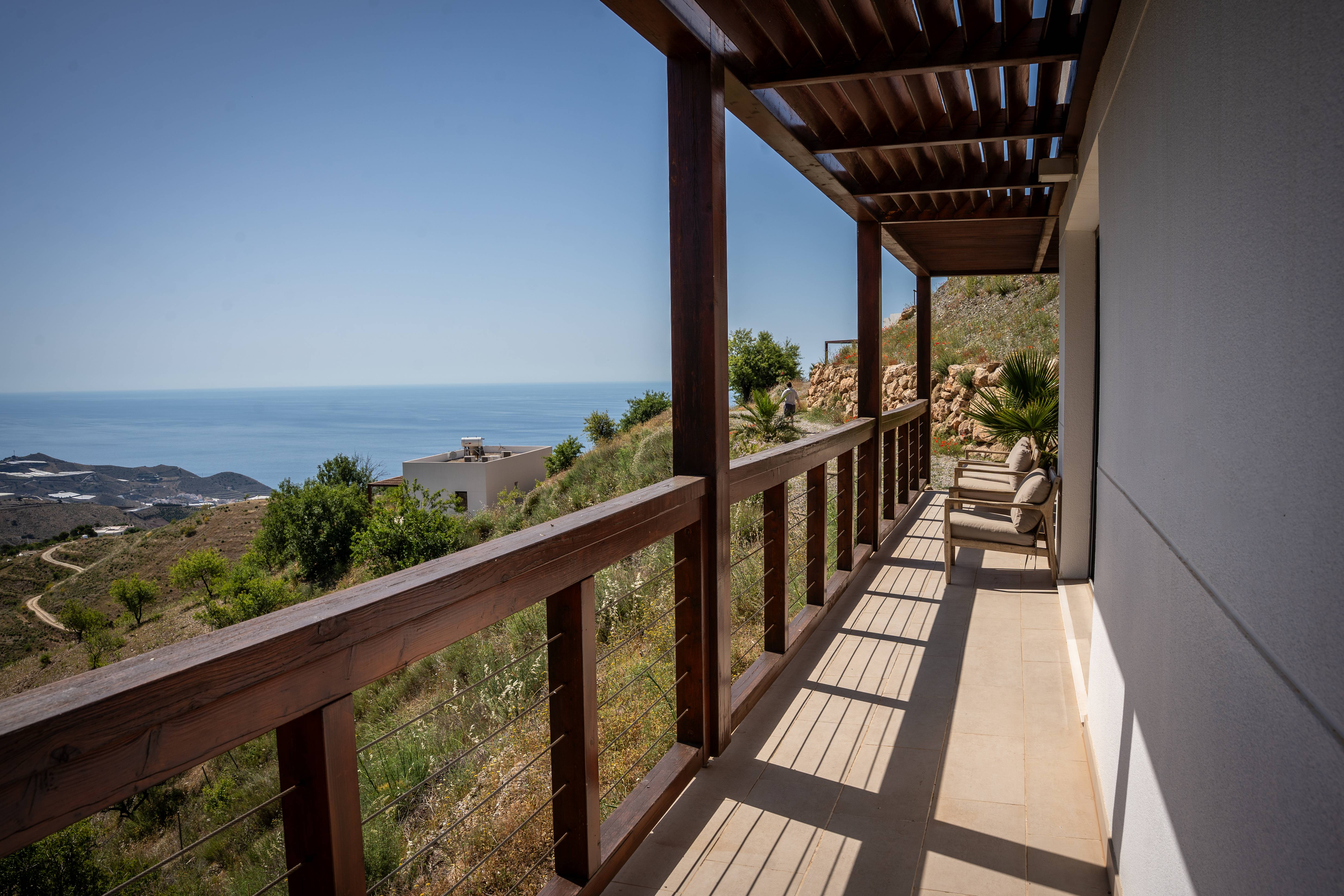 Terras van Villa Atalanta