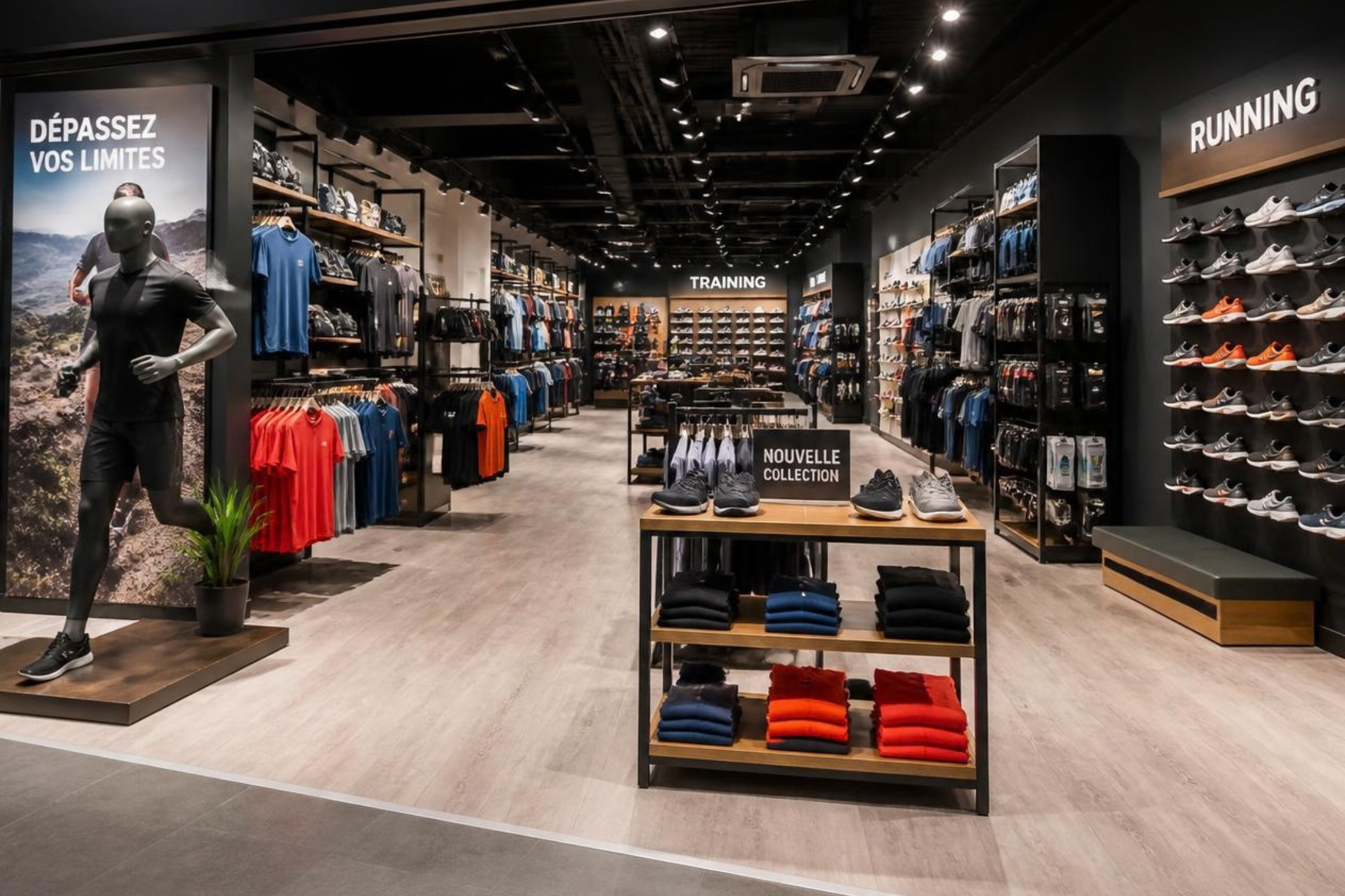 Ouvrir magasin de sport
