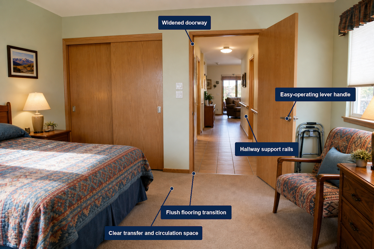 Disability and recovery home modifications