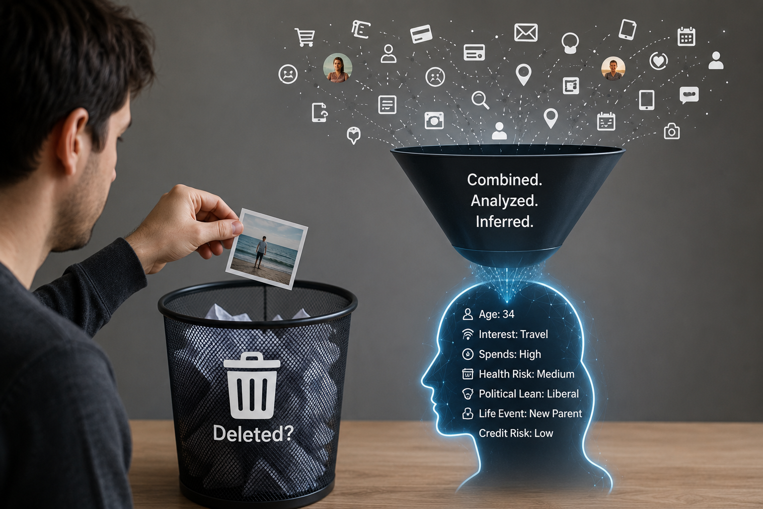 The Data You Delete: How Your Digital Past Still Shapes Your Future