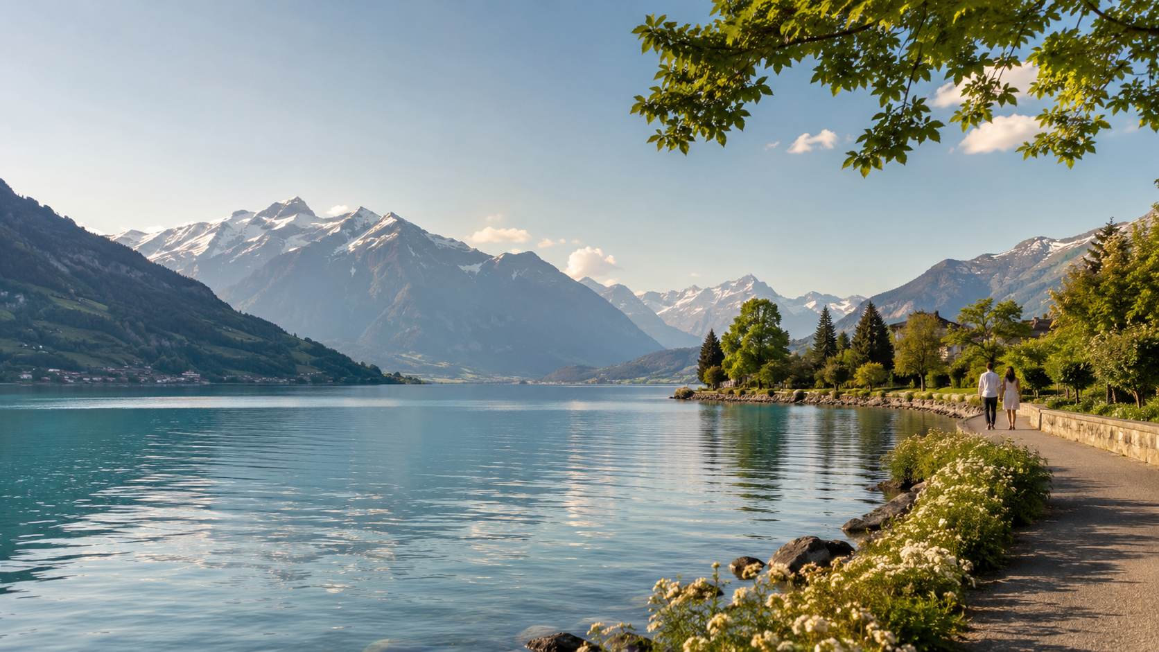 Interlaken entre lacs et sommets