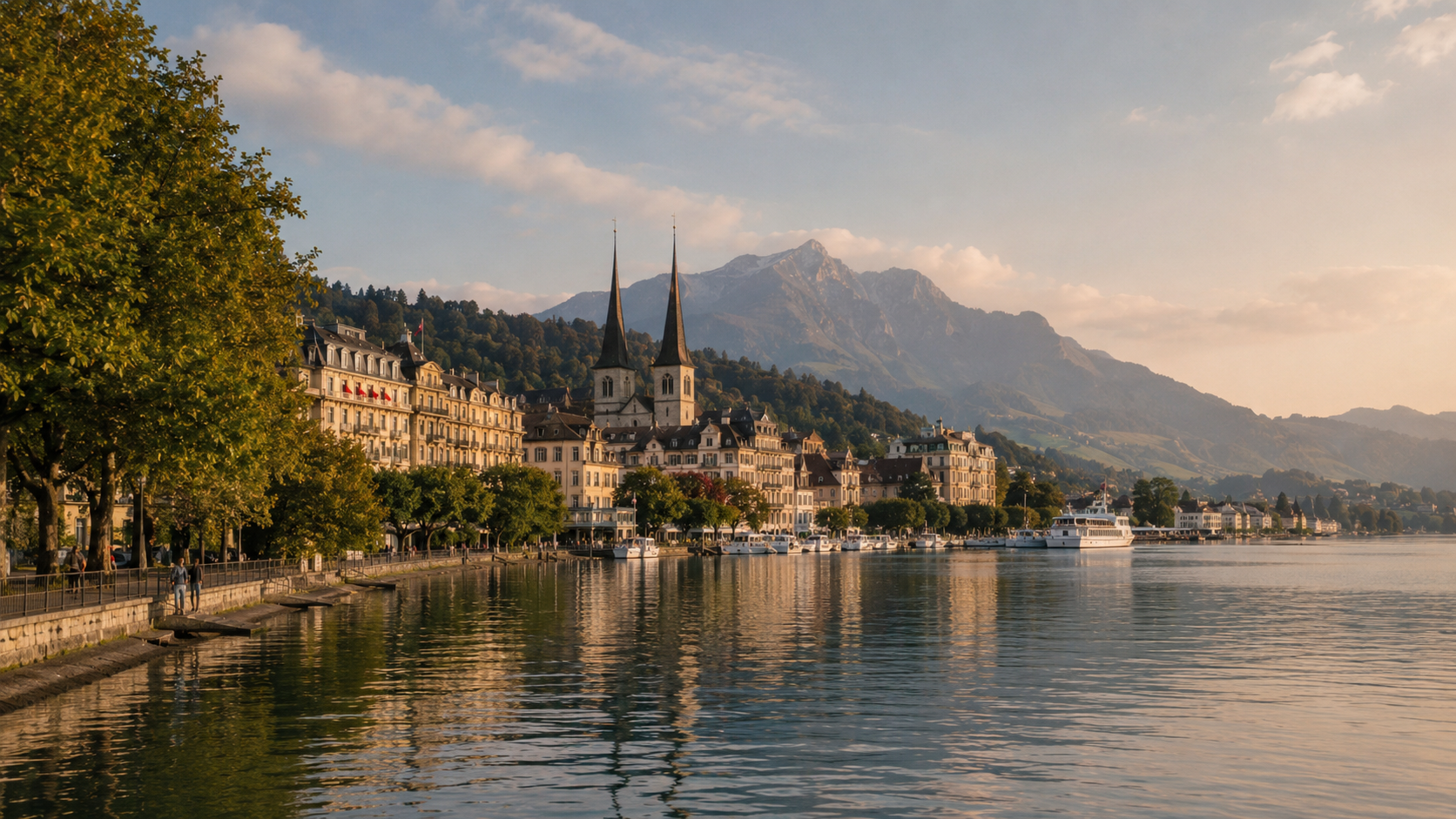 Lucerne entre lac et montagnes