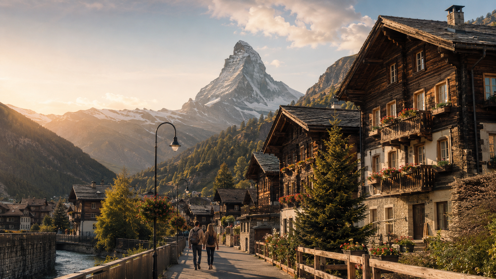 Zermatt et le Matterhorn