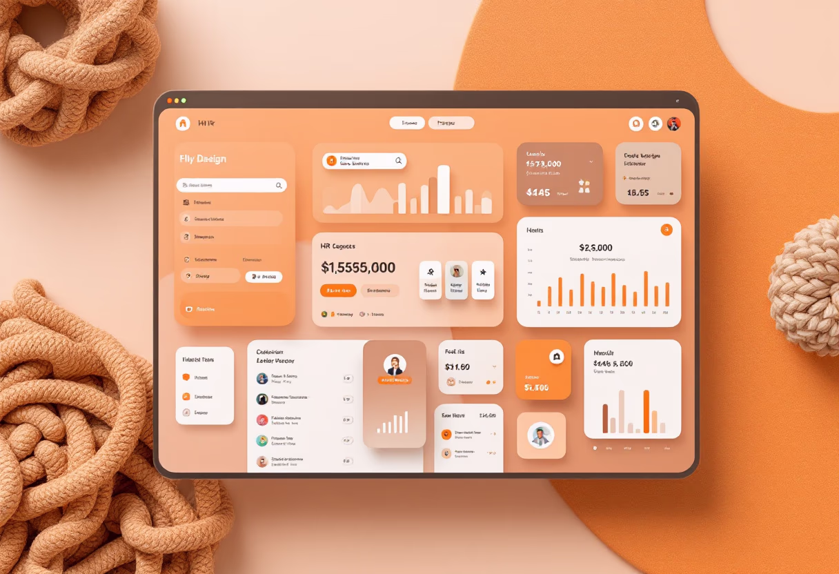 [interface] image of cloudbased solutions interface (for a hr tech)