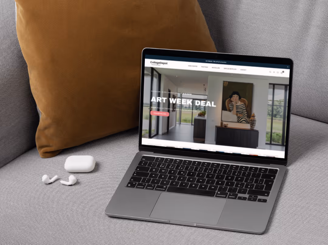 Man with glasses using a laptop showing a webpage about getting Amazon accounts back with AI-generated appeals.