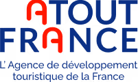 Logo Atout France — immatriculation officielle opérateurs de voyages Hodos Group